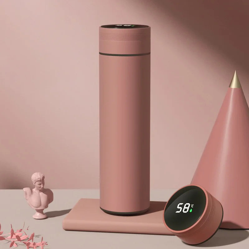 Xiaomi Youpin Intelligent Temperature Display Thermal Mug 304 Stainless Steel Car Thermos Bottle Long-lasting Heat Water Bottle