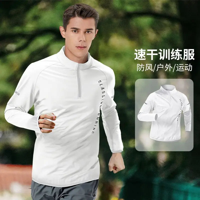 Couple Quick Dry Running Sets Outdoor Sports Tops & Pants Trendy Men's Tracksuits Breathable Windbreaker Shirts Training Clothes