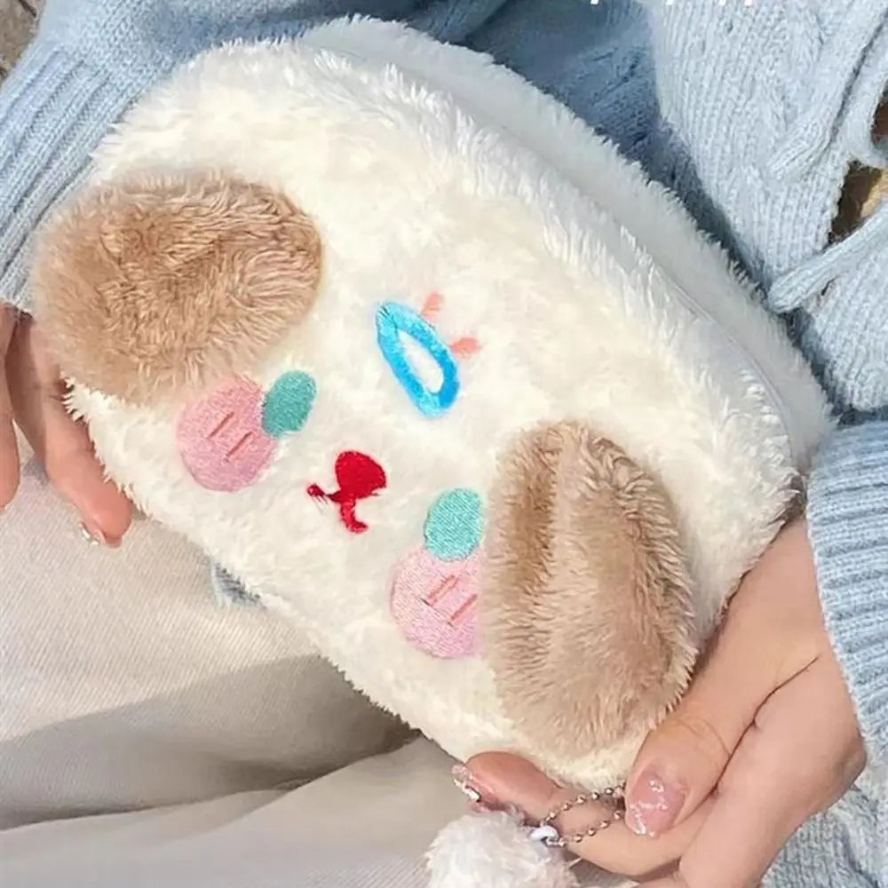 Cartoon Animal Pen Bag Large Capacity Pencil Case Multifunctional Storage Bag Student Gift Stationery Organizer School Supplies