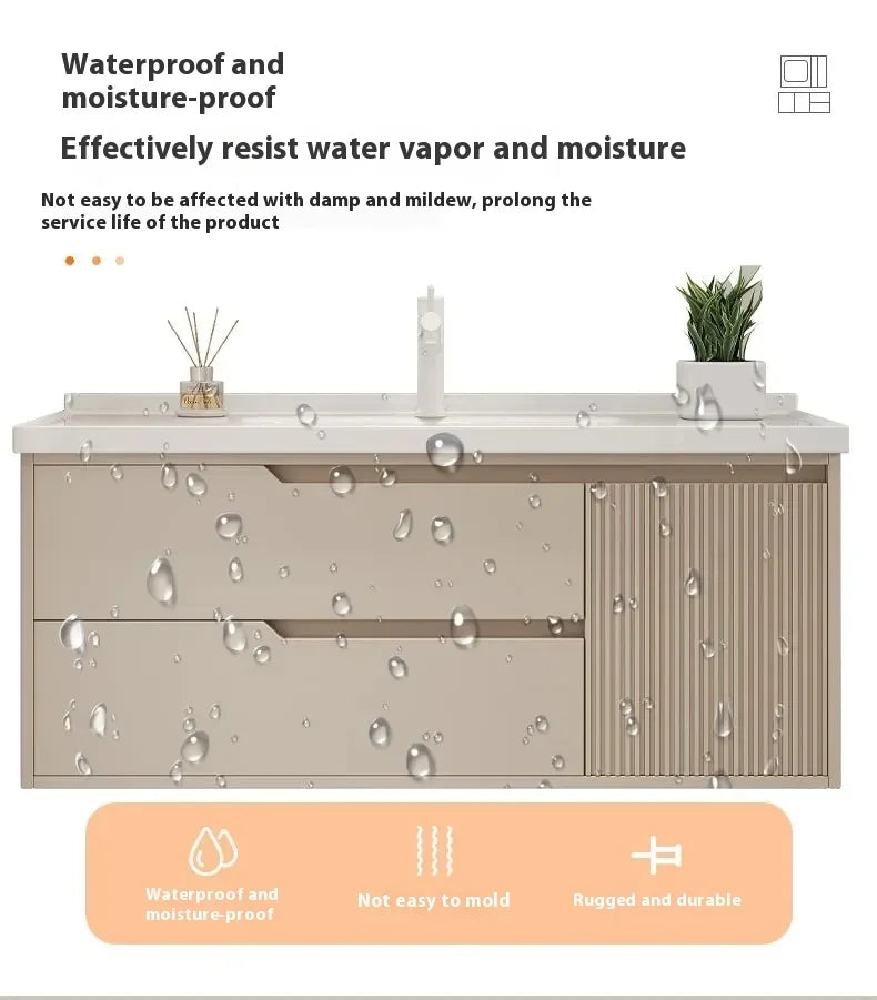 Furniture Basin Combination Bathroom Cabinet Modern Sink Washbasin Minimalist Bathroom Cabinet Washbasin Home Furniture