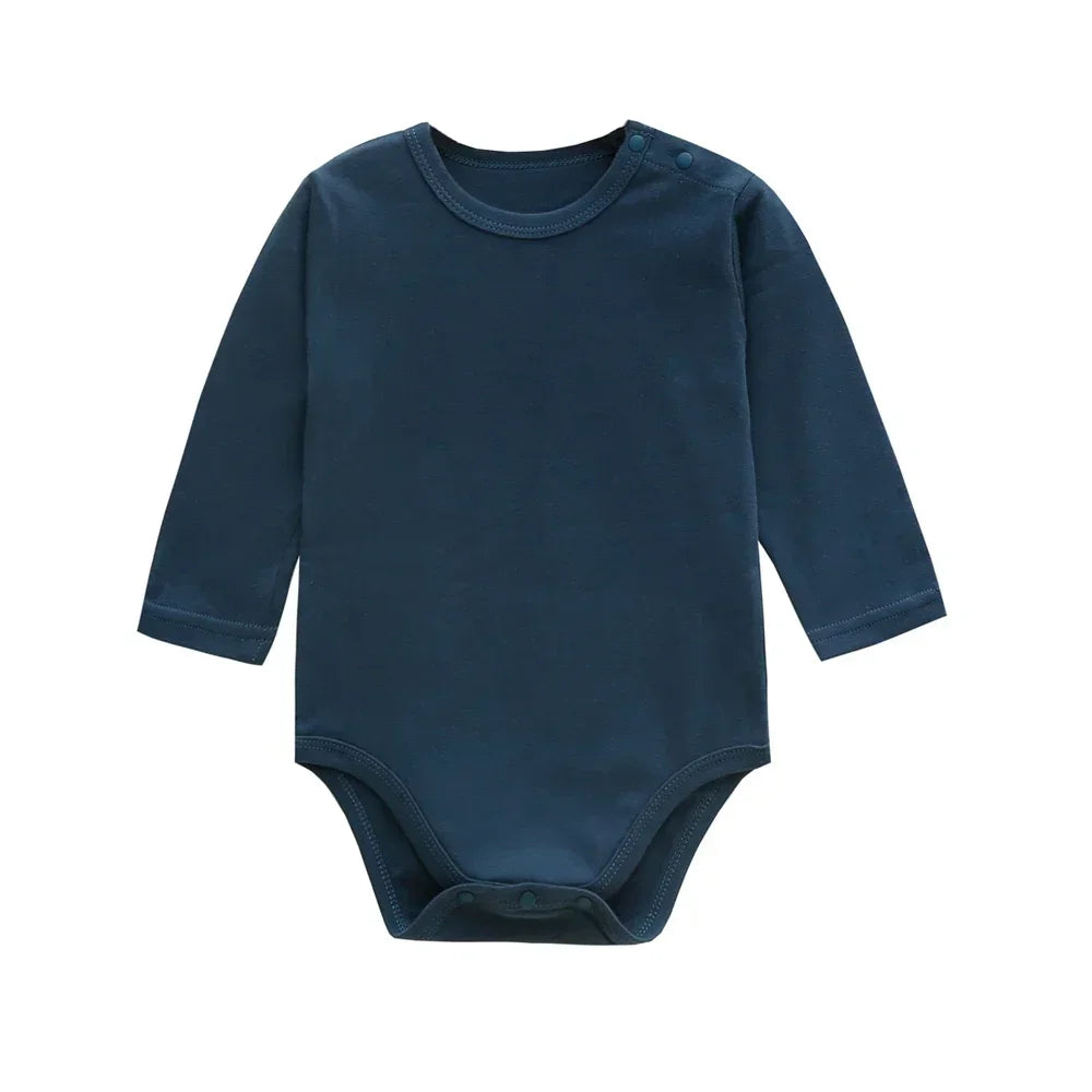 INSULAR Baby Cotton Rompers Infant Soft Jumpsuit Newborn Comfortable Bodysuits Kids Triangle Climbing Clothes Short Long Sleeves