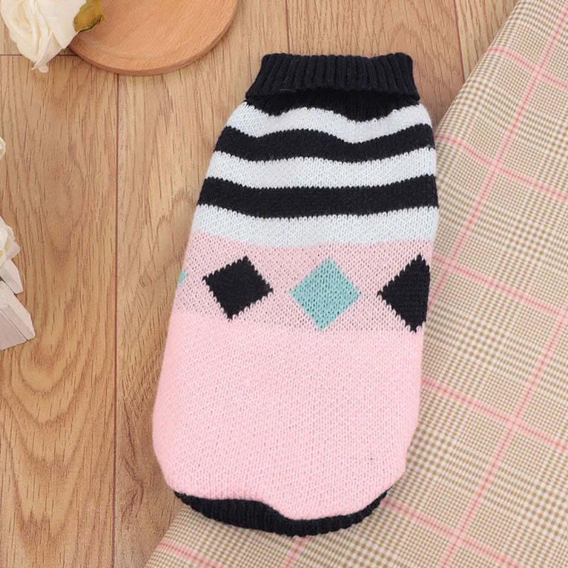 Cat Clothes Gatos Sweater Pet Dog Clothing for Small Medium Puppy  Dogs Cats Winter Warm Coat Teddy Pug  Jacket Soft Vest New