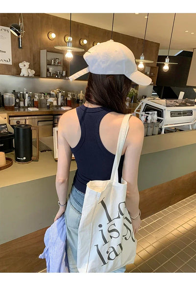 Summer Korean Style Woman Clothing Sleeveless T Shirt For Women Y2K Tshirts O Neck Casual Slim Tops Basic Solid Tees  Mujer 2025