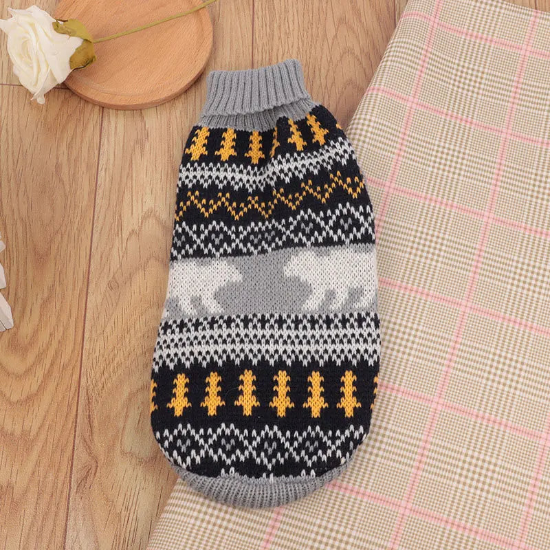 Cat Clothes Gatos Sweater Pet Dog Clothing for Small Medium Puppy  Dogs Cats Winter Warm Coat Teddy Pug  Jacket Soft Vest New