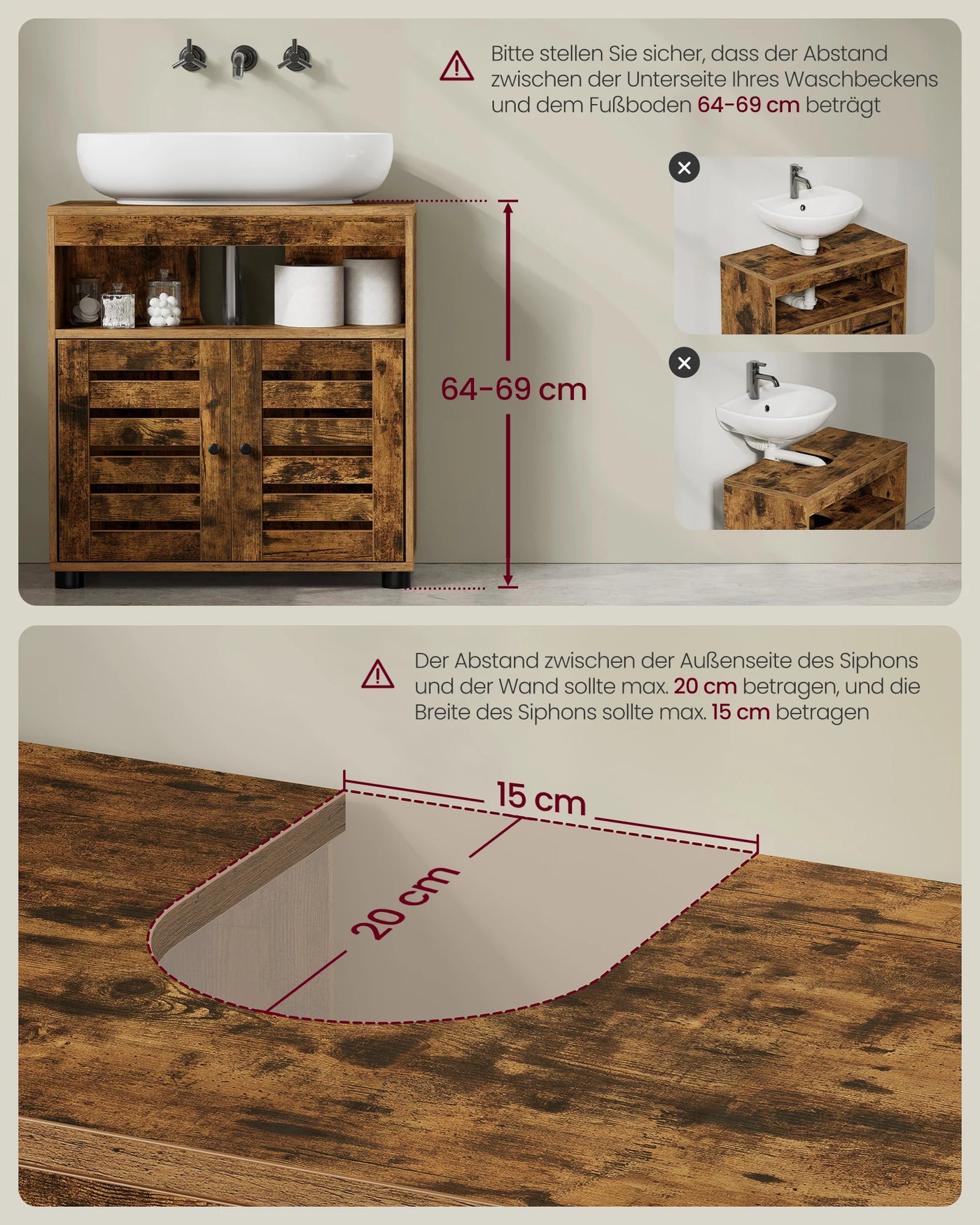 Washbasin under wardrobe bathroom wardrobe storage s wardrobe with 2 slat doors, adjustable board
