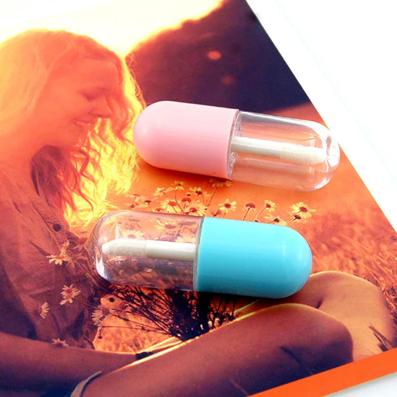 3/5pcs Mini Capsule Empty Lip Glaze Tube Refillable Lip Gloss Lipstick Container Bottles DIY Cosmetic Makeup Tools Accessories