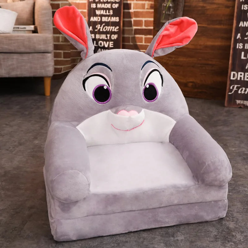 Children Sofa Cute Cartoon Lazy Folding Small Sofa Bed Girl Princess Baby Toddler Dual-purpose Small Child Seat