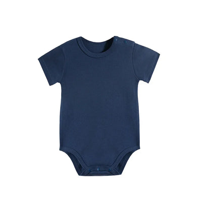 INSULAR Baby Cotton Rompers Infant Soft Jumpsuit Newborn Comfortable Bodysuits Kids Triangle Climbing Clothes Short Long Sleeves