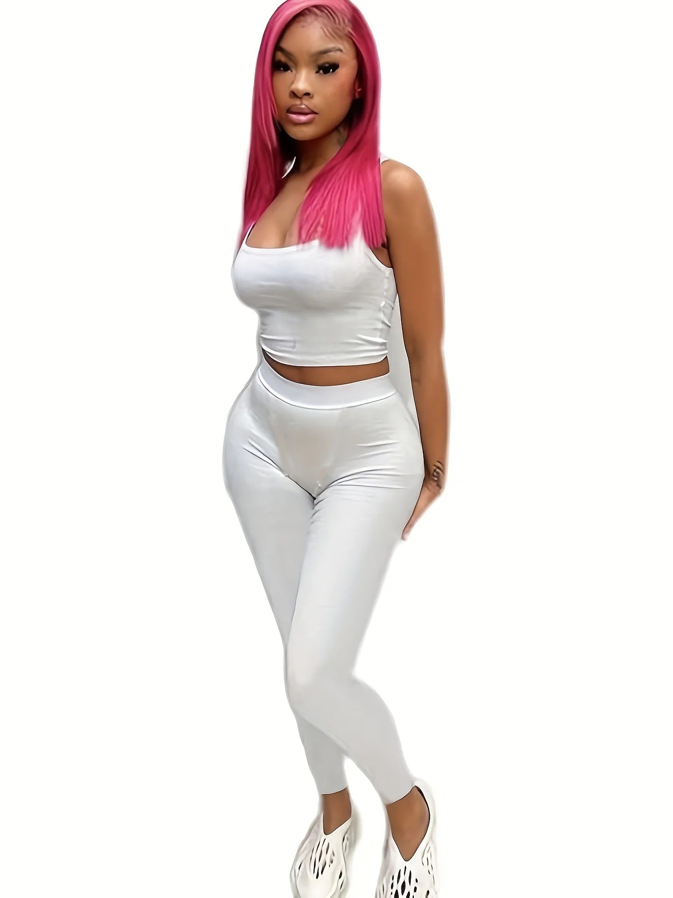 Yoga Wear Apparel Casual 2 Piece Summer Shorts Set For Women Sleeve Top Elastic Leggings Outfits