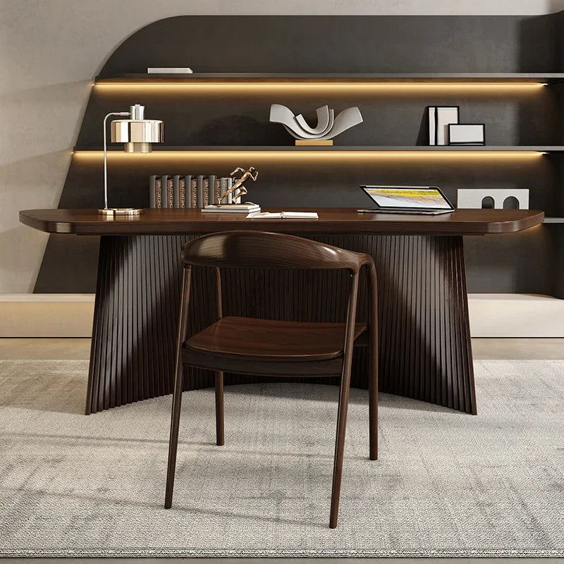 Asthetic Manager Executive Desk Modern Luxury Designer Workstation Office Table Conference Black Mesa De Escritorio Home Office