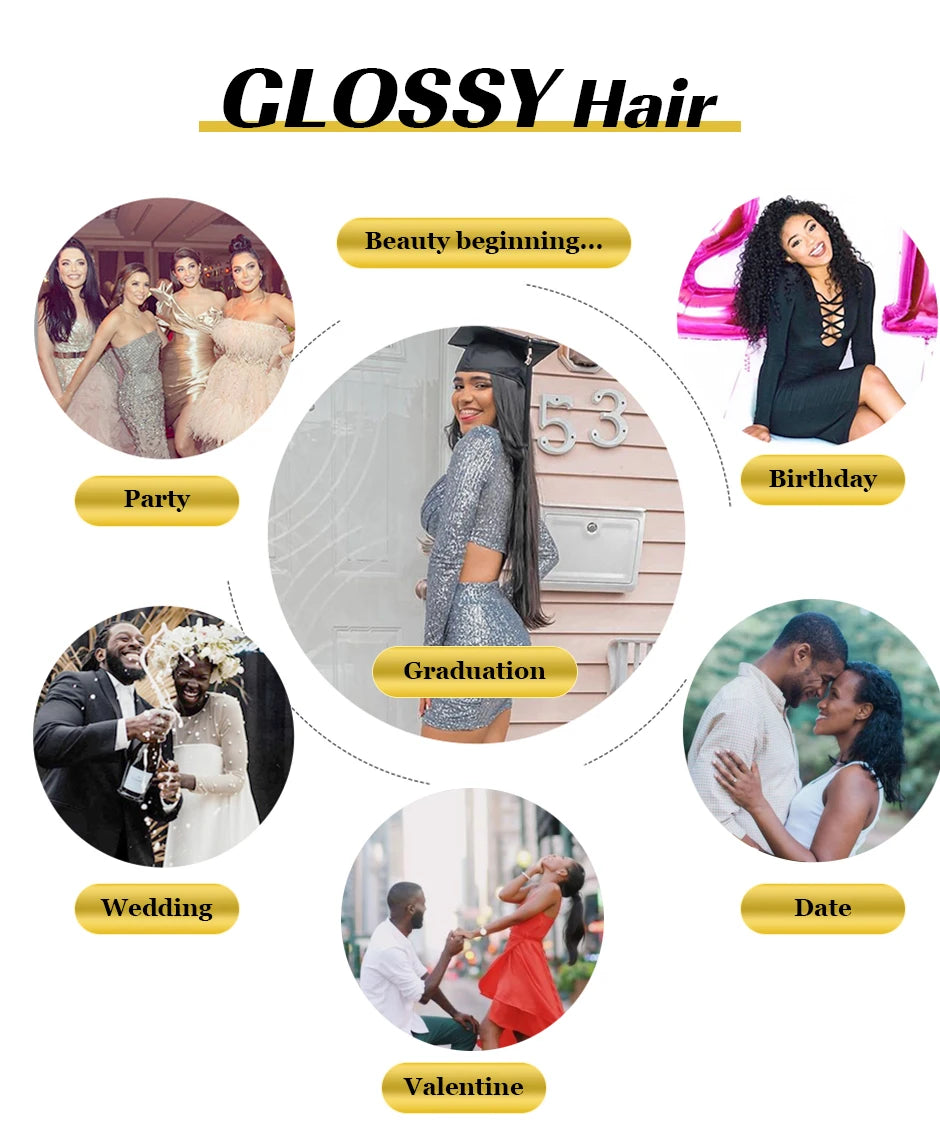 Kinky Straight 3 In 1 Half Wigs 100% Human Hair Brazilian Glueless Seamless Flip Over Yaki Straight V Part Wig Beginner Friendly