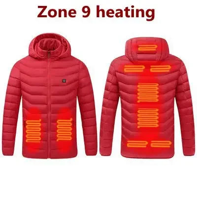 Customizable New Hot Selling 2024 UZZDSS Men's Women's Heated Jackets Coat