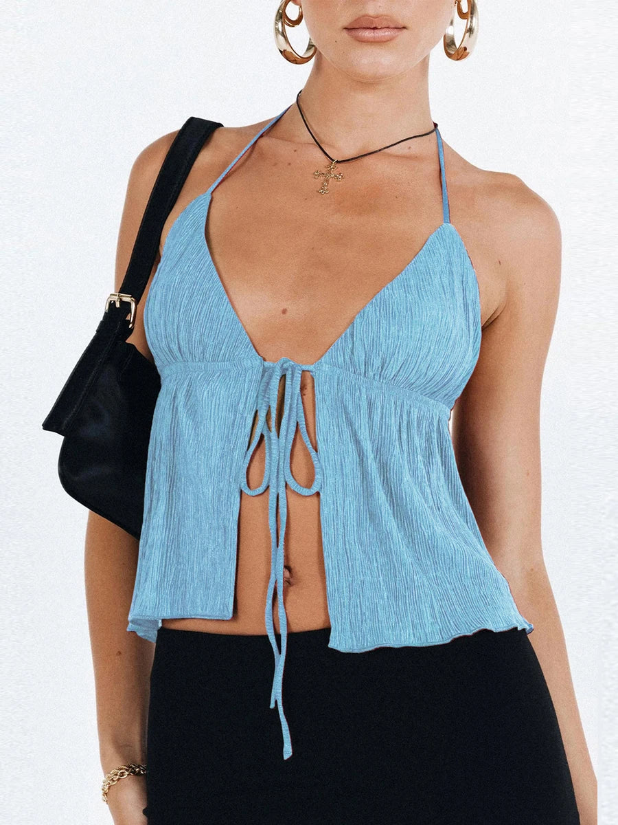 Halterneck Crop Top