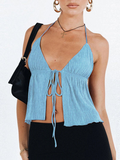 Halterneck Crop Top