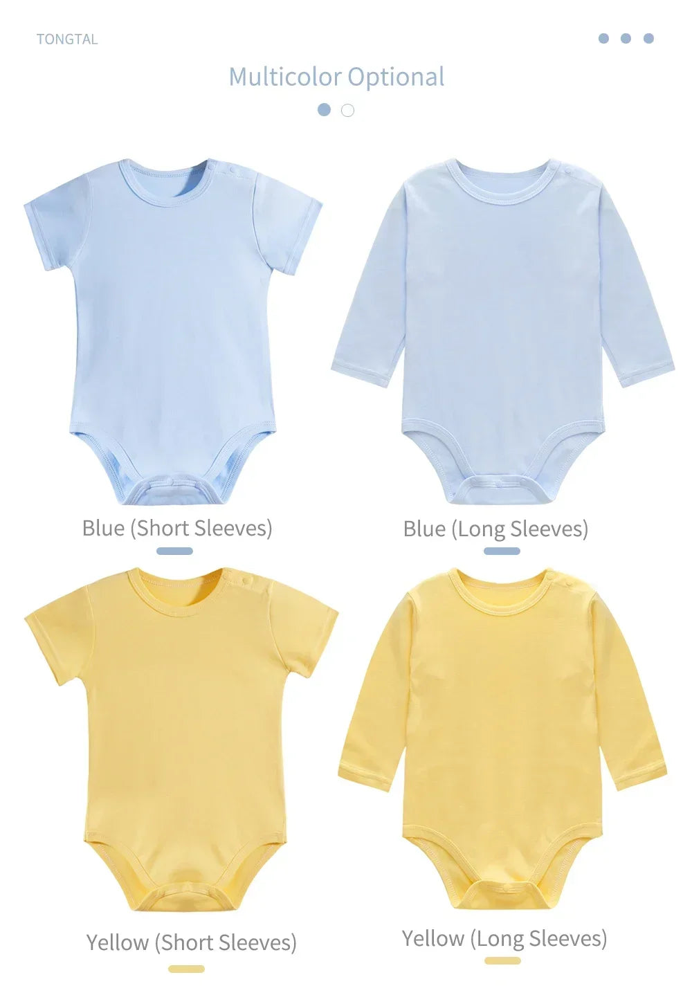 INSULAR Baby Cotton Rompers Infant Soft Jumpsuit Newborn Comfortable Bodysuits Kids Triangle Climbing Clothes Short Long Sleeves