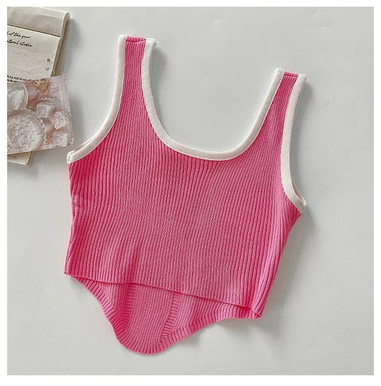 Irregular Crop Top