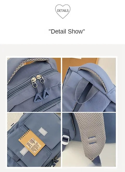 Women Backpack Boys Girls School Backpack for Teenage Youth Girls Kawaii Student Kids Rucksack Laptop Books Bag Bolsas Mochila