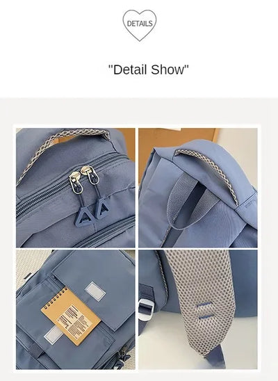 Women Backpack Boys Girls School Backpack for Teenage Youth Girls Kawaii Student Kids Rucksack Laptop Books Bag Bolsas Mochila