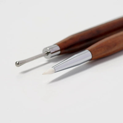 1/2/3Pcs Double Head Nail Art Brush Spatula Poly Nail Gel Pen Manicure Tip Extension Acrylic Builder Accessory Rod Tool
