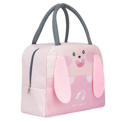 Cartoon Picnic Tote Lunch Bag Portable Insulated Thermal Heat Children'S Bento Bag Kid School Lunch Box Bags Cooler Ice Pack New