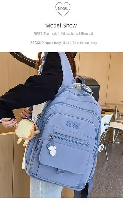 Women Backpack Boys Girls School Backpack for Teenage Youth Girls Kawaii Student Kids Rucksack Laptop Books Bag Bolsas Mochila