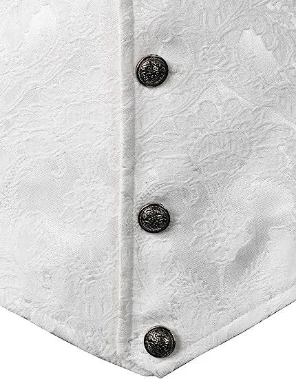 Festivals Men's Retro Vest New Men's Vest Medieval Costume Retro Gothic Specialty Dress Vest Halloween Costume