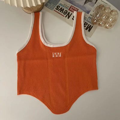 Irregular Crop Top