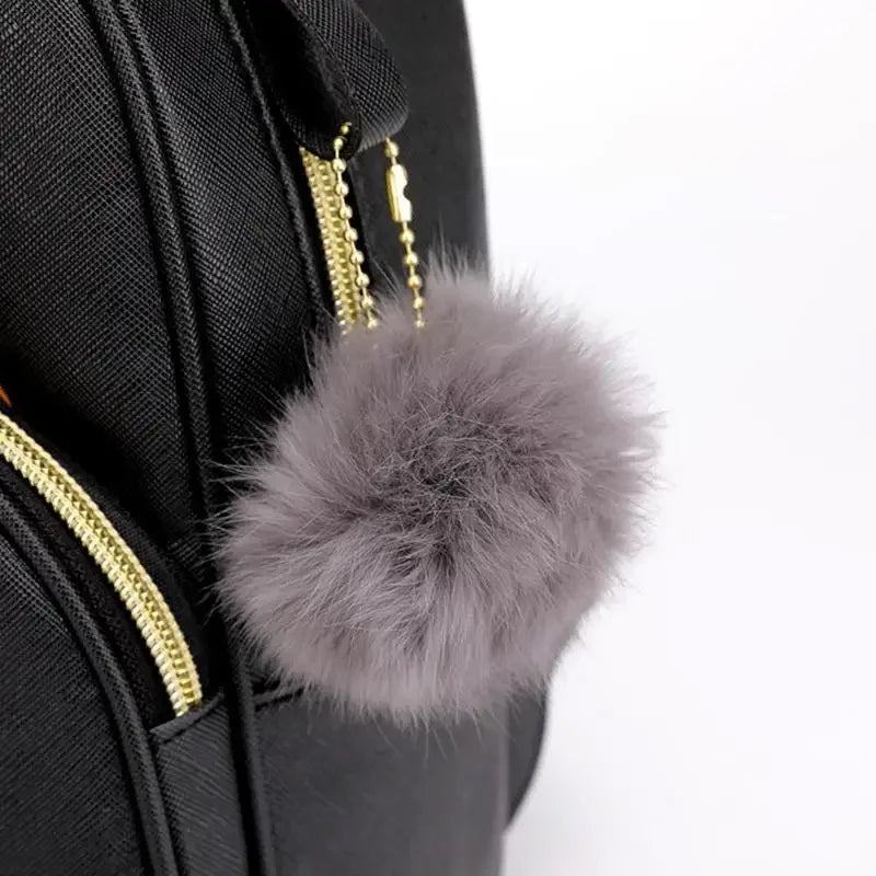 Travel Backpack Women Rucksack Teenagers 2023 Student School Bags for Girls Cartoon Cat PU Leather Satchel Black Shoulder Bag