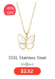 3pcs Trendy Stainless Steel Roman Digital Wafer Earrings Necklace Set for Women Black White Shells Party Jewelry