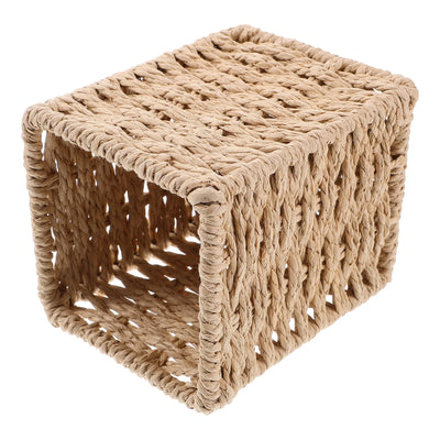 Handmade Paper Rope Pencil Holder Wicker Pen Cup Desk ganizer Stationery Storage Office Supplies Vertical Pen Pencil ganizer