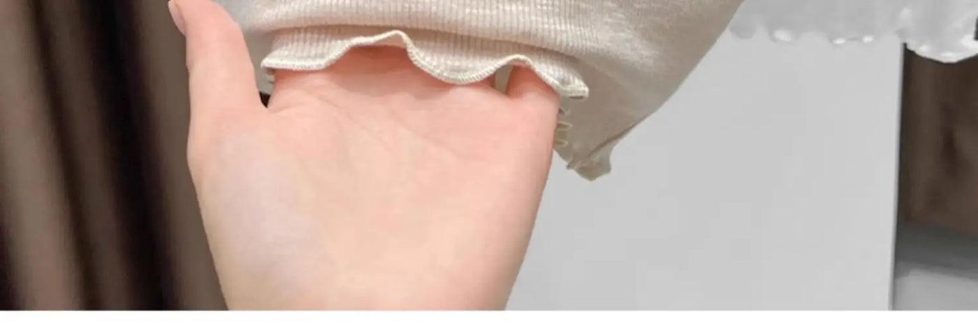 2025 Ruffled Knitted Top Women Y2K Tank Top Half Neck Vest Female Sleeveless Sweater Chic Soft Streetwear Solid Skinny Tube Top