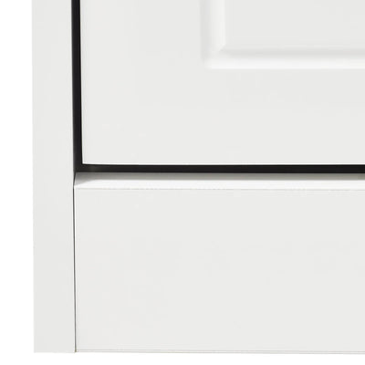 【Breeins】Flip Down Shoe Bench Cabinet, Shoes Rack Storage Organizer Shelf Home Decoration For Entryway