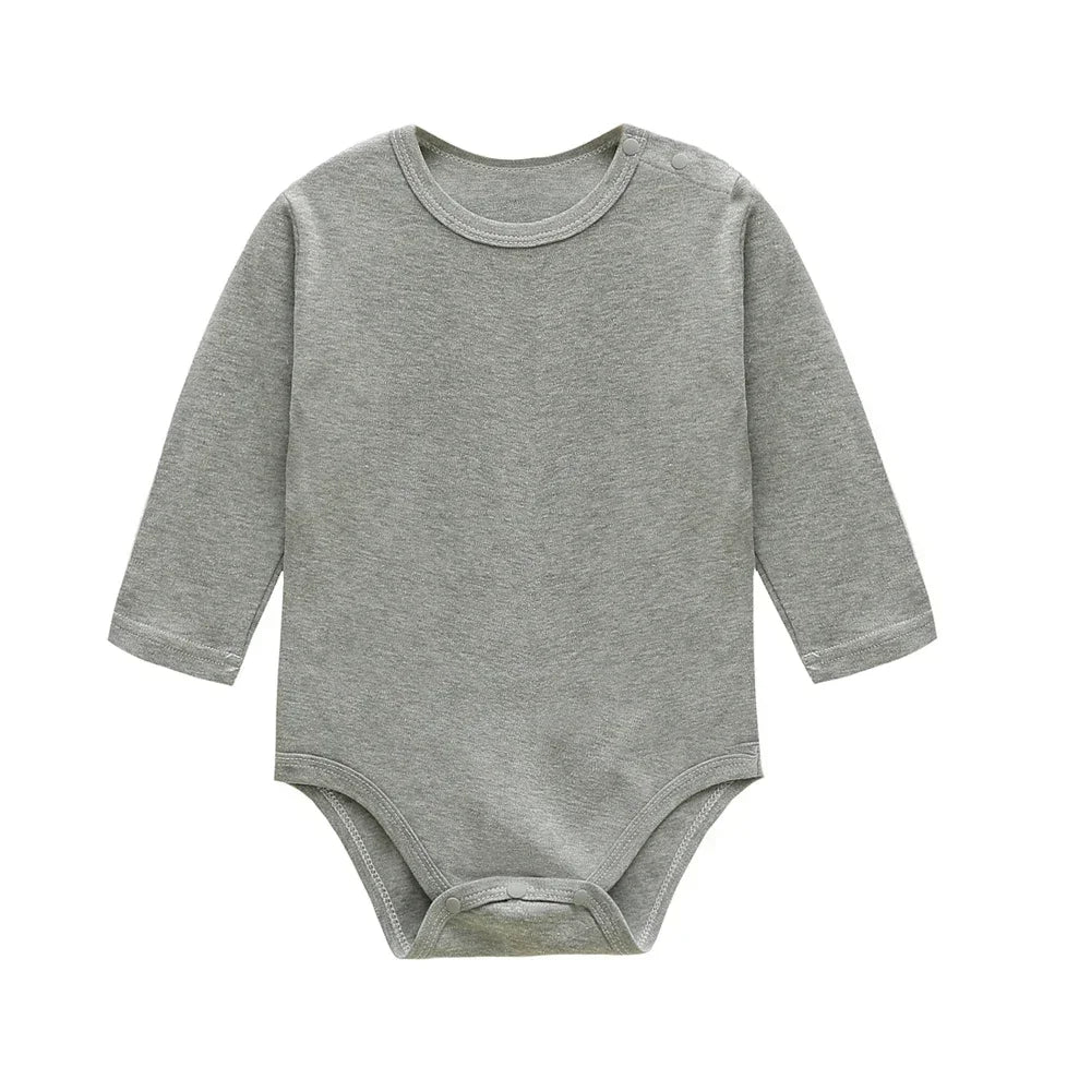 INSULAR Baby Cotton Rompers Infant Soft Jumpsuit Newborn Comfortable Bodysuits Kids Triangle Climbing Clothes Short Long Sleeves