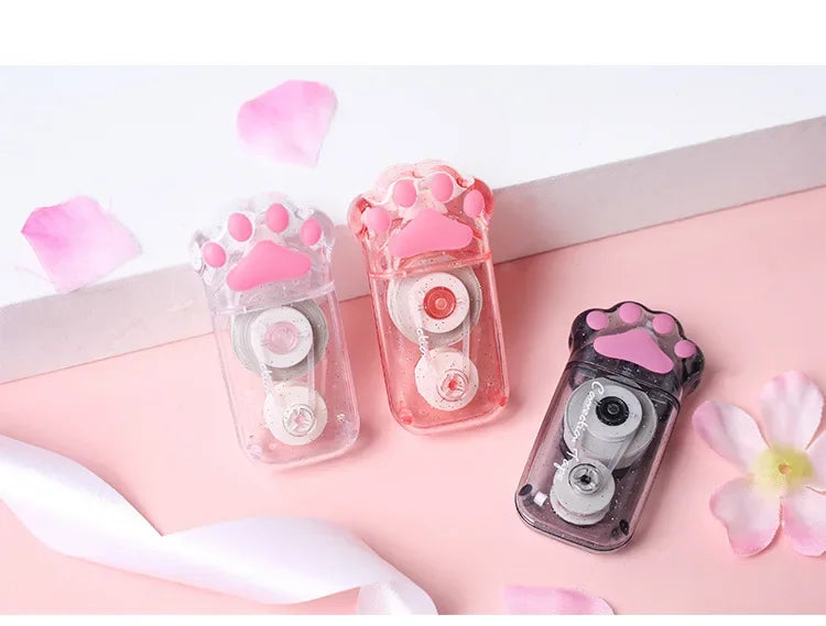 Mr. Paper 3 Style Cute Cat Claw Correction Tape Creative Large Capacity Cute School Supplies Stationery Kawaii Accessories