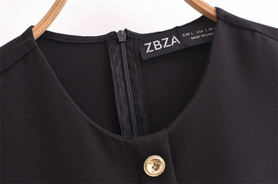 Women Long Dress Solid Color Summer Casual Slim Lady O-Neck Sleeveless Dresses Elegant Streetwear Female Button Up Belt Vestidos