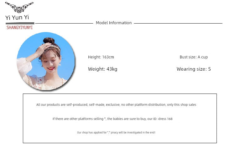 2025 Spring New Arrival Women's Spring Floral Dress Silm Fashion Waist-Controlled Long Sleeves Seaside Vacation Chiffon Skirt