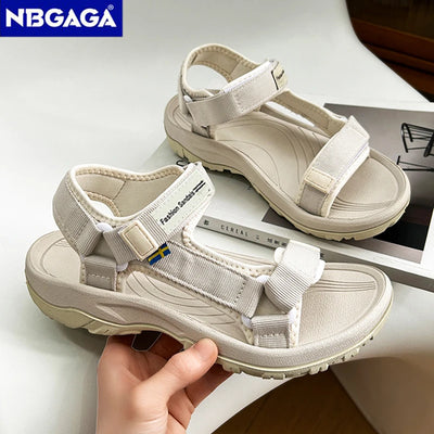 Classic Summer Flat Women's Sandals Simple Beach Sandals Outdoor Casual Sport Sandals Shoes