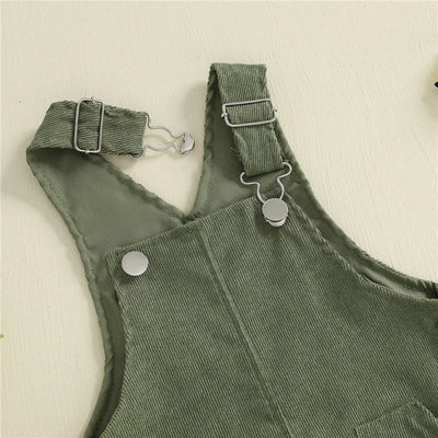 0-24months Unisex Baby Suspender Pants Jumpsuit With Buttons Fit Solid Color Overalls For Toddler Boys And Girls