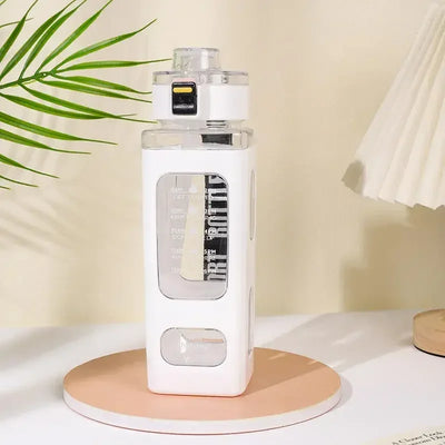 700ml Sports Water Bottle Portable Sippy Cup Suitable for Outdoor Sports Cycling Straw Water Cup Plastic Travel Tea Juice Cup