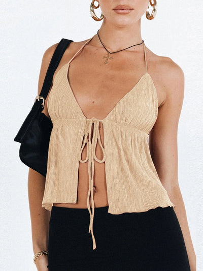 Halterneck Crop Top