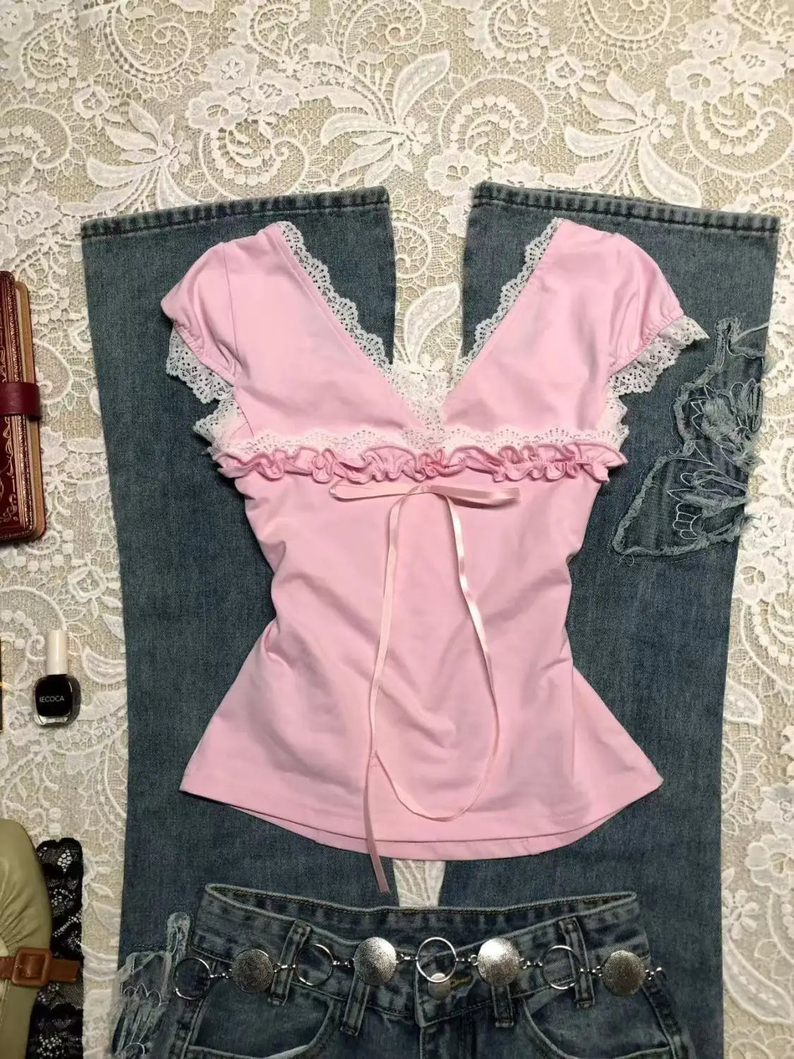 Retro Trendy Short T-Shirt