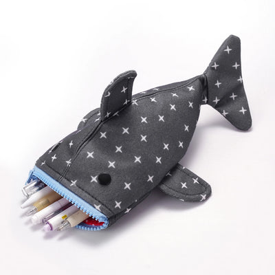 1PC Extra-Thick Fun Large Capacity Pencil Case with Smooth Zipper, for Office & Student Use