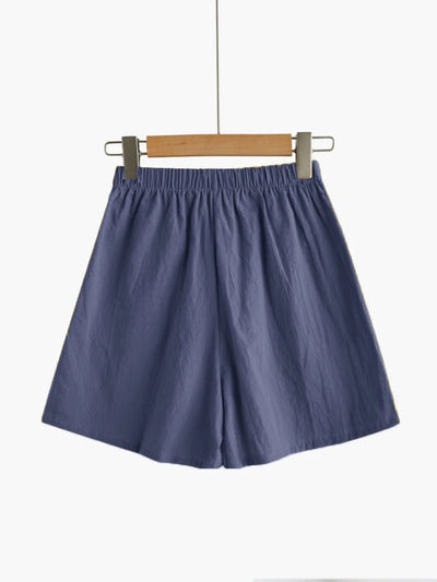 Casual Linen Workout Shorts