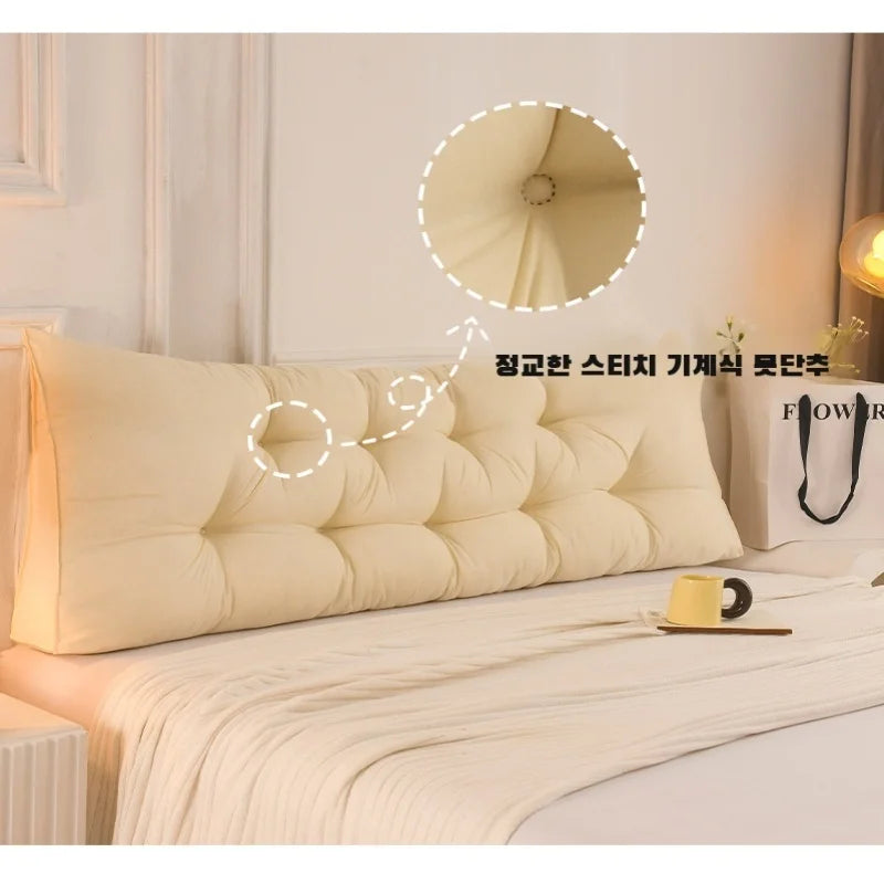 Bedroom Sofa Bedside Cushions Thickened Triangle Soft Bedside Backrest Bay Window Double Bed Pillow Cushions Tatami Triangle
