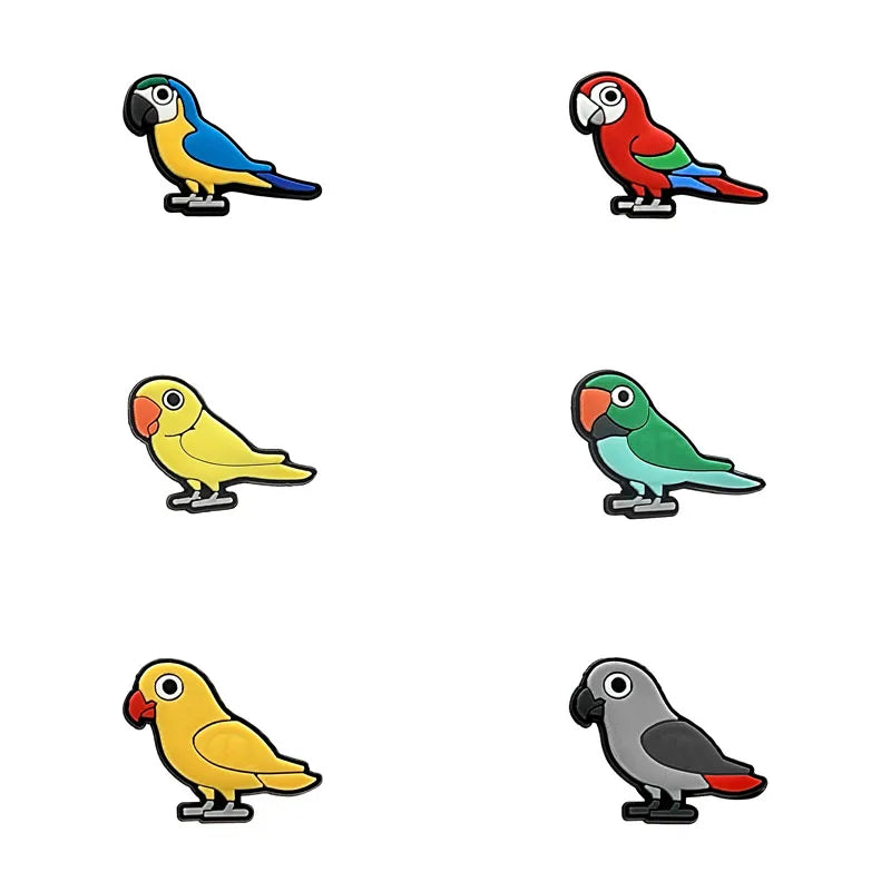 Bird Shoe Charms for Crocs Accessories Kids Clogs Pins Boy Girls Badges Men Jeans Women Decorations Buckle Shoes Accessories