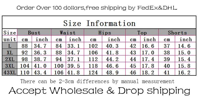 Summer Suit Chic and Elegant Woman Set New In Sexy Outfit Casual Shorts Sets Womens 2 Piece Plus Size Dropshipping Wholesale