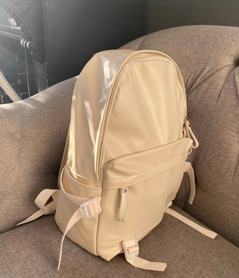 Large Backpack Women Leather Rucksack Women's Knapsack Travel Backpacks Shoulder School Bags for Teenage Girls Mochila Back Pack