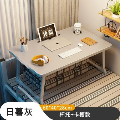 Foldable Simple U-shaped Leg Bed Table Home Dormitory Student Lazy Bed Table Extra Large Cross-border Small Table