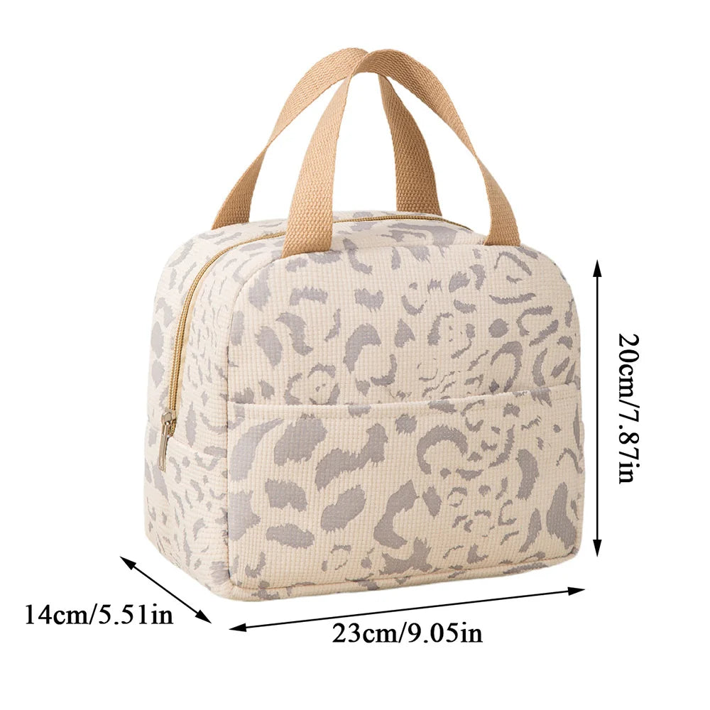 Portable Thermal Lunch Bag Girls Food Box Durable Waterproof Office Cooler Lunch Box Ice Insulated Case Picnic Camping Ins Bag