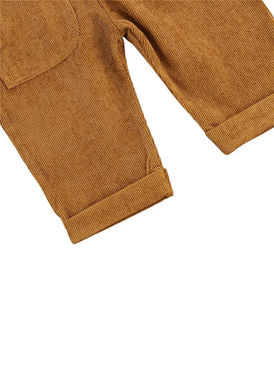 0-24months Unisex Baby Suspender Pants Jumpsuit With Buttons Fit Solid Color Overalls For Toddler Boys And Girls
